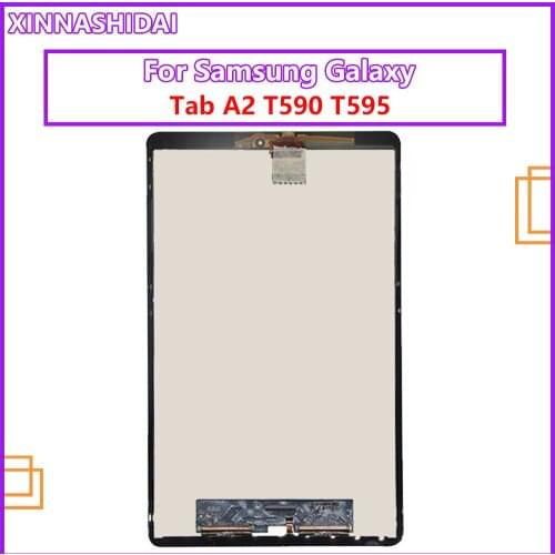 100% Tested Working LCD Display Panel Screen Monitor Touch Screen Assembly For Samsung Galaxy Tab A2 T590 T595 SM-T595 SM-T590