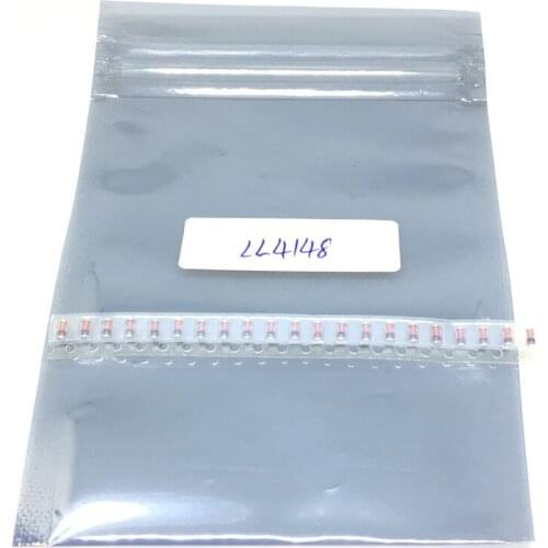 100PCS LL4148 LL-34 1N4148 IN4148 High-speed switching