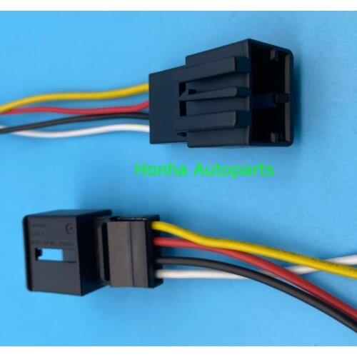 2/5/10/20/50 pcs 4 Pin male Automotive Tail Lamp Plug Electrical unsealed Connector 3AA972714 with 15cm 20AWG wire