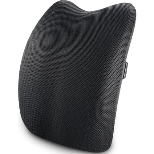 Lumbar Support Back Cushion,Back Pillow for Office Chair and Car Seat,Ergonomic Pillow Memory Foam Orthopedic Backrest for Couch