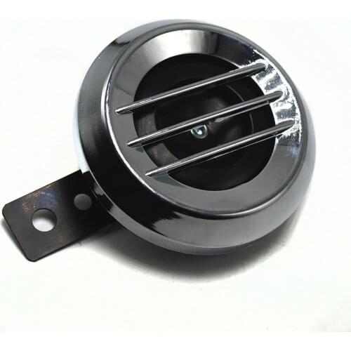 Fast shipping Chrome plated New 12V Horn for Motorbike Motorcycle Chopper Scooter High Cost Performance Free shipping