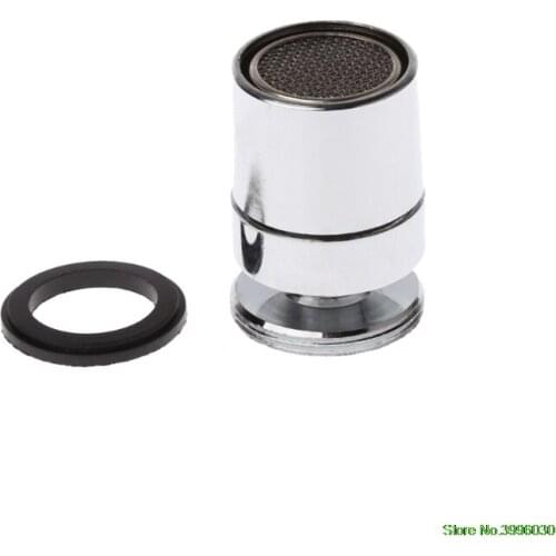 Chromed 24mm Brass Adjustable Swivel Water Saving Tap Nozzle Spout Aerator M24 Male