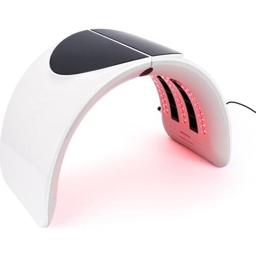 Foldable 7 Color LED Light PDT Facial Mask Face Lamp Machine Photon Therapy Skin Rejuvenation Anti Wrinkle Beauty Equipment