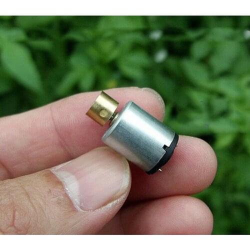 Micro Vibration Motor DC 1.5V 3V 380mA Large Vibration Force 1215 Small Mini Motor Strong Vibration with Copper Eccentric Wheel