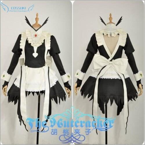Fire Emblem If Felicia Maid Dress Raw White Cosplay Costume , Perfect Custom For You
