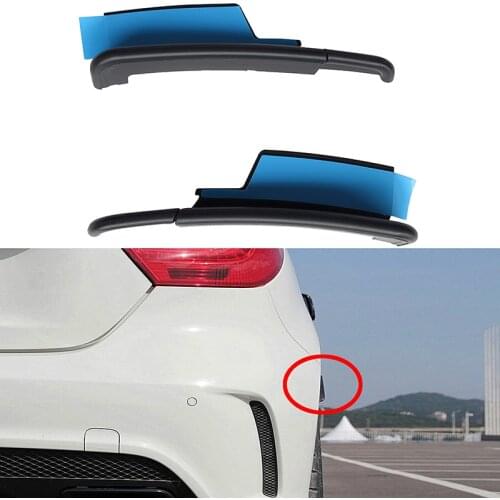 For Mercedes Benz W176 A160 A180 A200 A250 A45 AMG 2013 2014 2015 2016 2017 2018 2019 Rear Fender Flare Extension Wheel Eyebrow