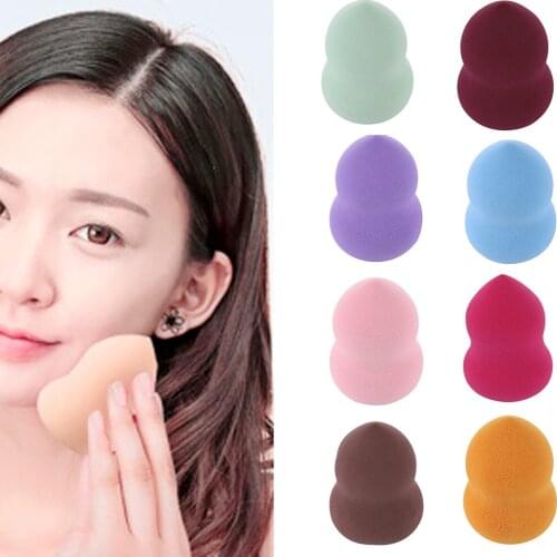 1Pcs Wet Dry Two Way 3 Shapes Cosmetic Puff Makeup Sponge Blending Face Liquid Foundation Cream Make Up Cosmetic Powder Puff