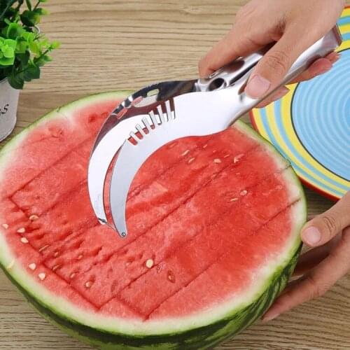 Watermelon Cut Stainless Steel Watermelon Cut Multifunctional Slicer Watermelon Artifact Divider Cutter