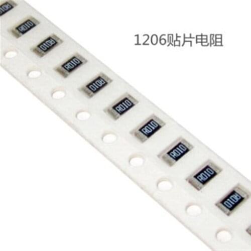 500pcs 1206 SMD Resistor 1% 6.8K 7.5K 8.2K 9.1K 10K ohm