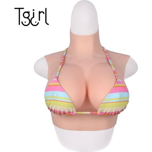 Tgirl E Cup Silicone Breast Form Crossdresser Mastectomy Transgender Fake Breasts