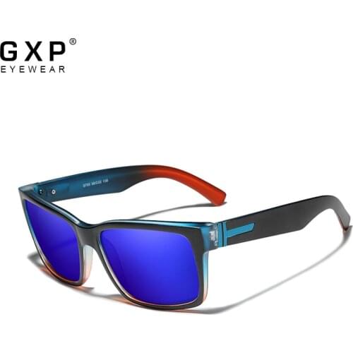 GXP Sports Polarized Men‘s Sunglasses Goggle Mirror Lens Male Sun Glasses Women For Men Eyewear 9 Colors Available