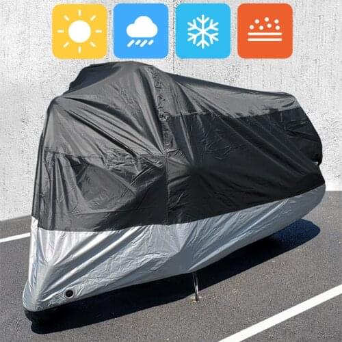 Universal Scooter Motorcycle Cover Waterproof Outdoor Rain UV Protection Tent Moto Bike Indoor Garage Dustproof Cover Case