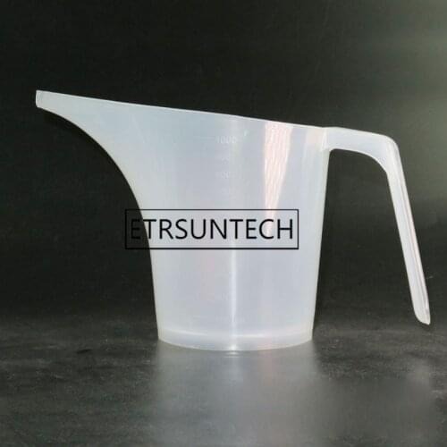 144pcs Plastic Tip Mouth Plastic Measuring Jug Cup Graduated Surface Cooking Kitchen Baking Tool Large Capacity