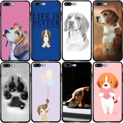 Phone Case for Xiaomi Redmi Note 9A 8 8T 7 6 7A 6A 5A 5 A1 A2 A3 Pro Max Plus Lite I love my Beagle Dogs