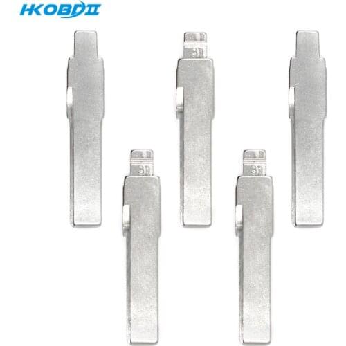 HKOBDII #31 HU66 For VWPassat Bora For Seat For Skoda Key Blade Key Blade HAA Flip Remote Car Key Blade