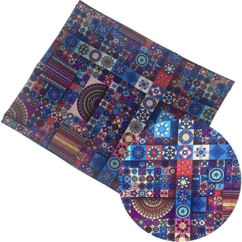 Beautiful Digital Printing 100% Cotton Fabric Colour Kaleidoscope Pattern Sewing Material Children Fabric Diy Shirt Clothing