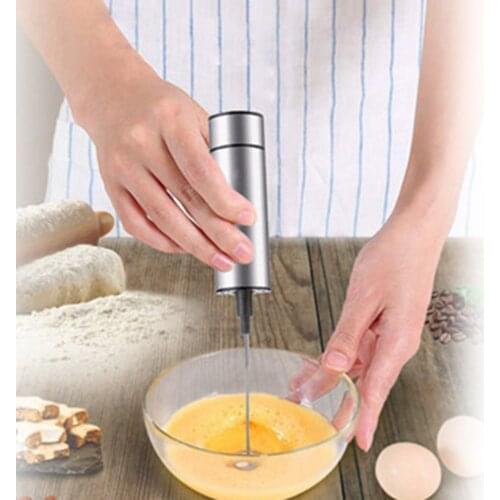 Kitchen Silicone Whisk Non-Slip Easy to Clean Egg Beater Milk Frother Kitchen Utensil Kitchen Silicone Egg Beater Tool