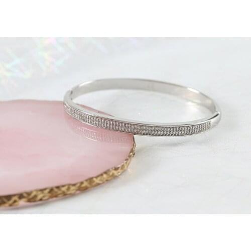 LANFLORA new Classic zircon bracelet for women birthday party parure bijoux femme mariage factory shop bracelet wholesale price