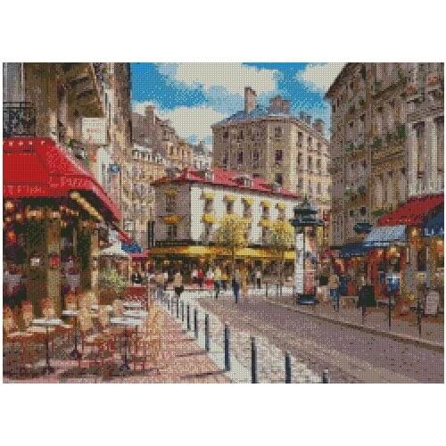 New Embroidery Counted Cross Stitch Kits Needlework Crafts 14 ct DMC DIY Arts Handmade Decor - City