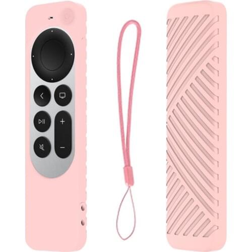 New Silicone Protective Case For Apple TV 4K Remote Control Anti-shock Cover Protective Shell Anti-shock And Anti-drop Cover