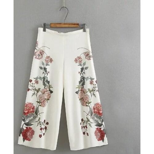 ROSYLION Women's Wide Trousers