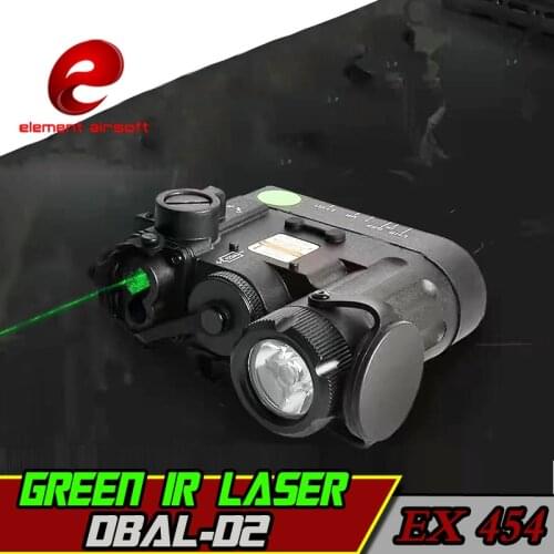 Element Airsoft weapon light Green laser Softair Gun Tactical Wapens Flashlight with IR laser DBAL D2 strobo arsoft armas lazer