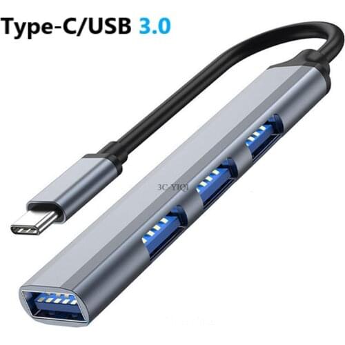 USB C HUB 3,0 2,0 Typ C 3,1 Multi 4 Port Splitter Für Lenovo Xiaomi Macbook Pro Air Pc Computer notebook Laptops Zubehör