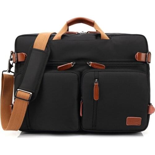 Handbag Waterproof Convertible Backpack Laptop Bag For 15 17 inch Notebook Bag Shoulder Messenger Laptop Case Macbook Case