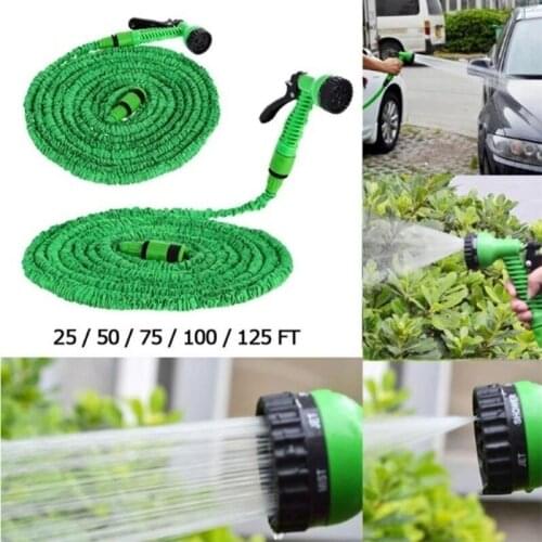 High Quality Expandable Flexible Water Hoses Pipe Irrigation Spray Gun for Car Garden