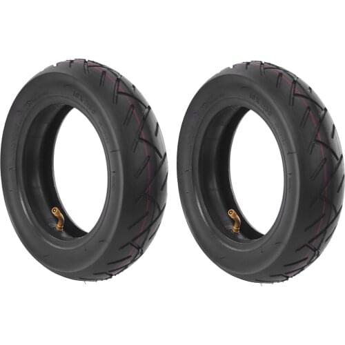 10*2.5 Pneumatic Explosion-proof Outer Tire with Cruved Mouth Suitable for 10 Inch Electric Scooters/ Wear-resistant Wheel Tyres
