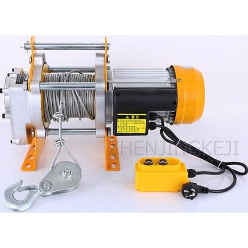 Aluminum Shell Hoist 220V Multifunctional Electric Aluminum Shell Crane Small Lifting Crane Machine Home Decoration Building