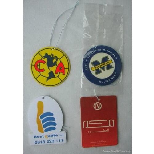 Free Shipping Via Fedex , Wholesale Paper Air Freshener , Hanging Paper Perfume,Cotton Paper Hanging Car Air Freshner