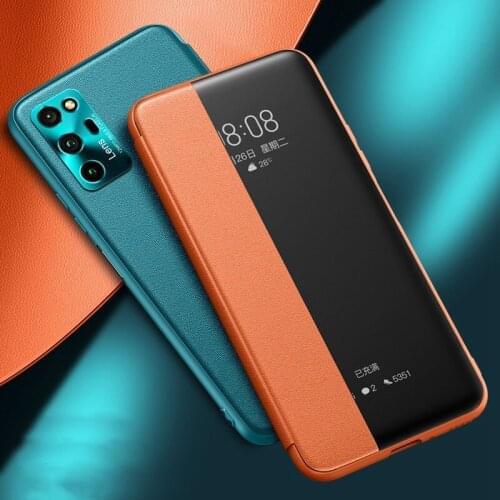 Luxury Leather Flip Phone Case For Honor 30 Pro Plus 30S View 30 Pro Full Protection Cover Case For Huawei Nova 7 SE 8 Pro Coque