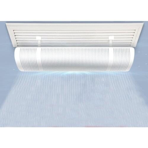 Central air-conditioning Shelter Wind Plate Shield Deflector Baffle Home Adjustable Anti Direct Blowing Air Conditioner Cover