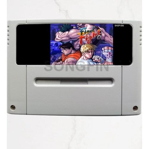 Final Fight 1/2/3 16 bit 46 Pin Super Game Cartridge for PAL Version Game Console