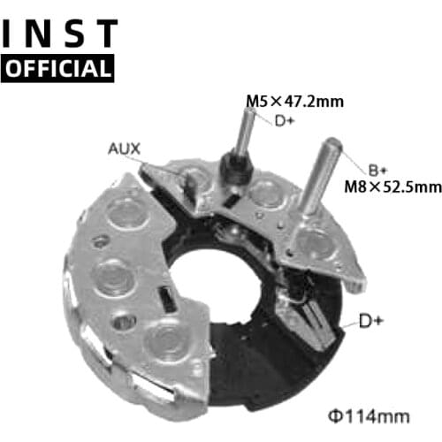 ALTERNATOR GENERATORS RECTIFIER BRIDGE FOR BR316 1127320601 1127320661 1127320662 1127320691 132668 230361 RB-05H