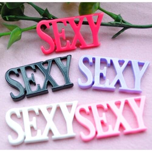 Hot Sale For Diy Decoration 20pcs 39*19mm Kawaii Lovely Flat Back Resin Sexy