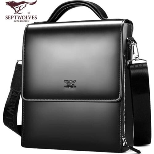 Mens Bag Shoulder Bag Mens Messenger Bag Briefcase Business Casual Mens Bags Leather Backpack Tide satchels