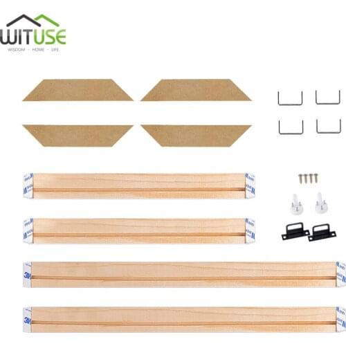 Canva Frame Kit Large collage Strip Bar Oil Wall picture Frame For Diamond Painting Decoration Poster Art Deco DIY Wooden Photos