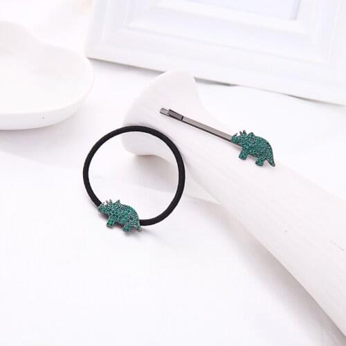 New Arrival Bohemia Fashion Rhinoceros Hairpin For Women Punk 2 Style Crystal Hiarpin Handmade Statement Date Gift Jewelry