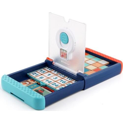 New IQ Game Of Kids & Adults Family Board 3 in 1 Magic Sliding puzzle Block Game Training Brain Educational toy for Children