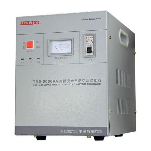 Single phase voltage stabilizer TND-5KVA 5KW household refrigerator PC stabilizer 5000W pure copper core high acurracy