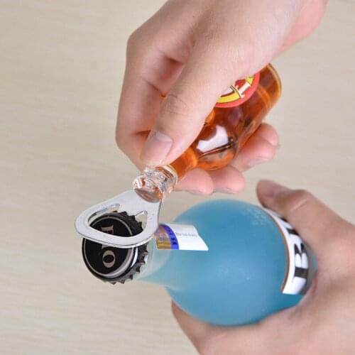 Creative personality mini bar beer bottle opener Bottle Opener Rev Bottle To Open Decorative Refrigerator Magnets Kitche lin3068