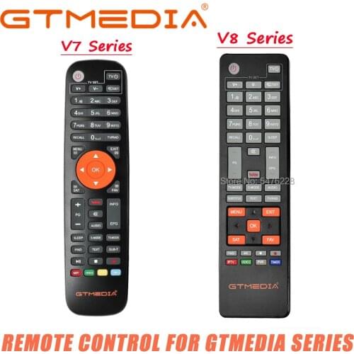 Original Gtmedia V8X Remote Control Adapted to Gtmedia V7 S2X V7S HD V8 honor V8 NOVA V9 Super
