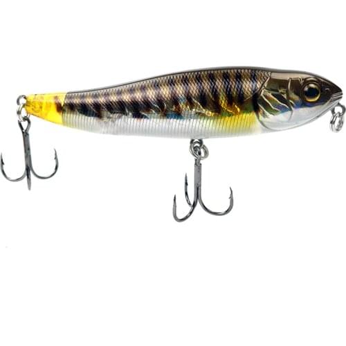 Fishing Lures Long Casting Lure Floating Pencil Popper 95mm/15g Sea Bass Artificial Lure