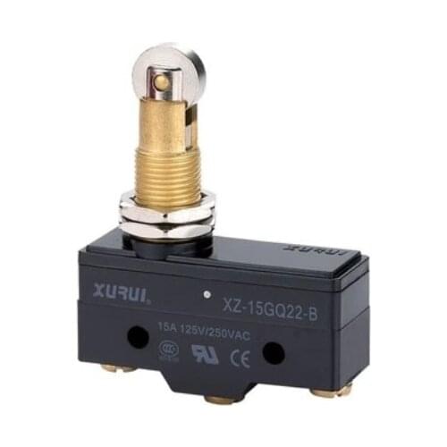 XZ-15GQ22-B NO+NC Micro Switch SPDT Panel Mount Roller Plunger Lever Type
