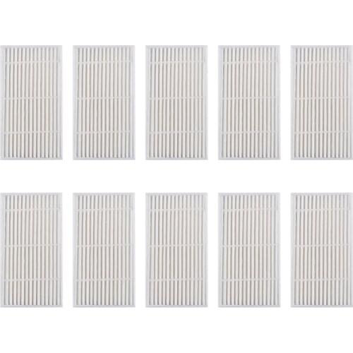 10 Piece Hepa Filter For Chuwi Ilife V3/V3+/V5/V5S Sweeping Robot Vacuum Cleaner Parts For Home