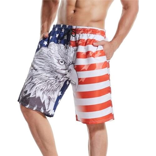 CharmNiceEast Men's Beach Shorts