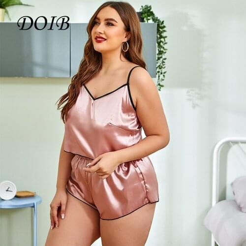 Женские атласные пижамы DOIB China At AliExpress