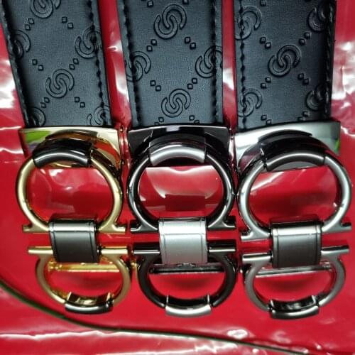 Full-grain leather Brand Belt Men Top Quality Genuine Luxury Belts for Men Strap Male Metal Automatic Buckle designers
